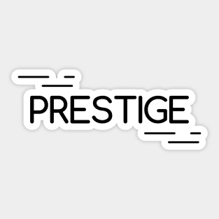 Prestige - 01 Sticker